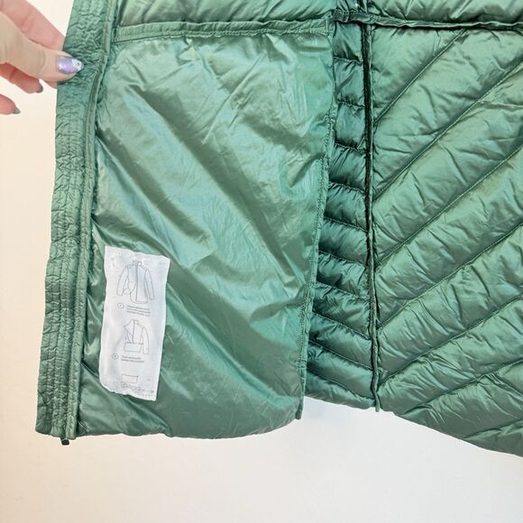 All In Motion Womens Extra Large Lightweight Packable Down Puffer Jacket Green - Picture 5 of 16